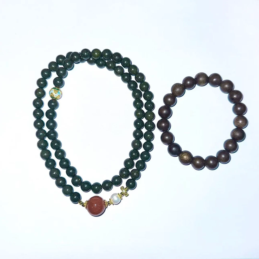 【伸筋透骨香方】6MM搭配款 泥塑非遗古法 送单圈cx