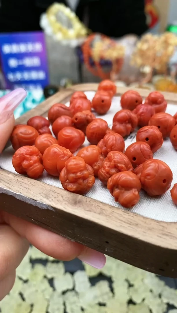 【闪购商品】南红玛瑙颈饰未镶嵌76a多样性发其一/2.5/1个