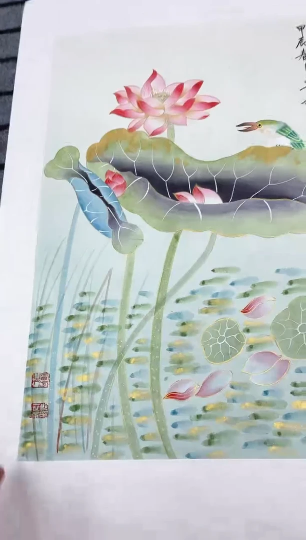 精品国画花鸟作品