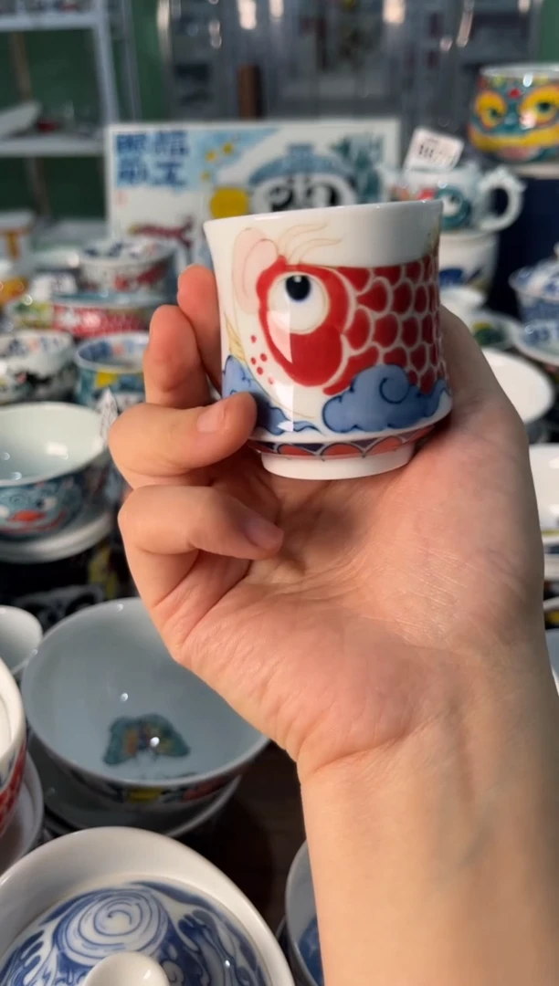 陶瓷昨明景德镇陶瓷：主人杯