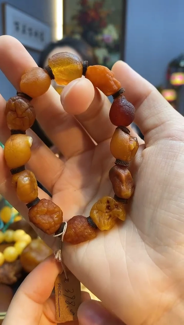 未镶嵌琥珀手串手串