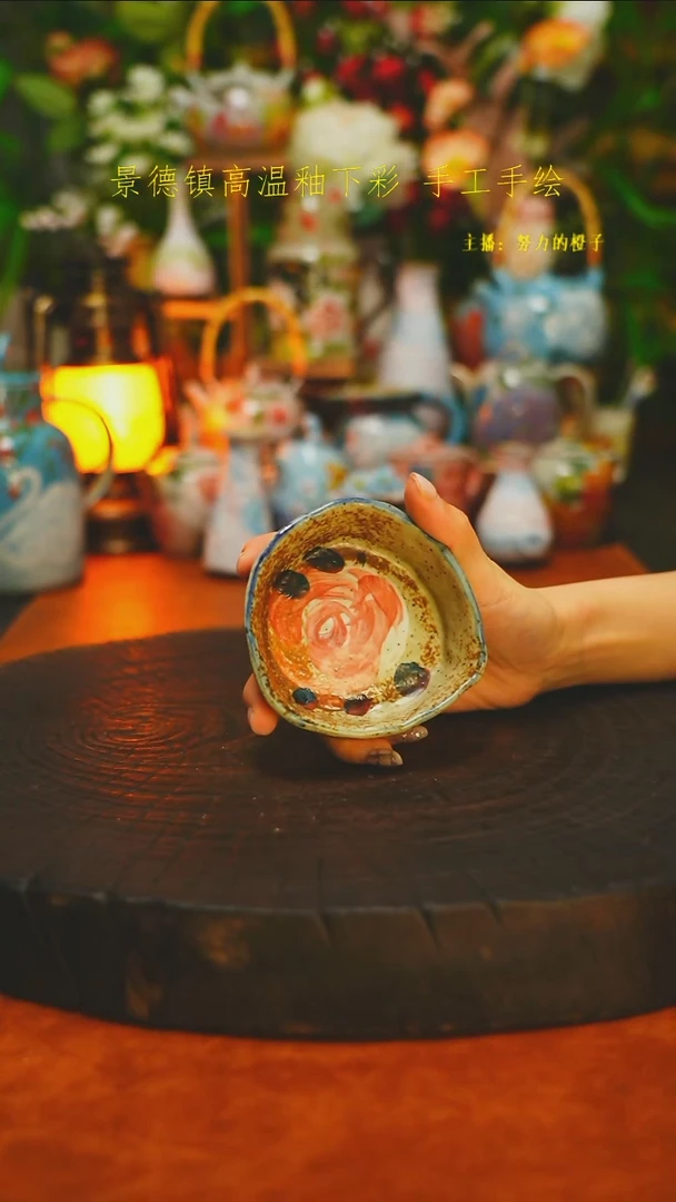 白沙素简陶瓷手作851