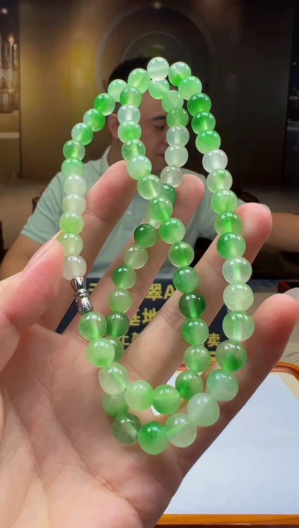 翡翠未镶嵌颈饰RB2025-7-24-13