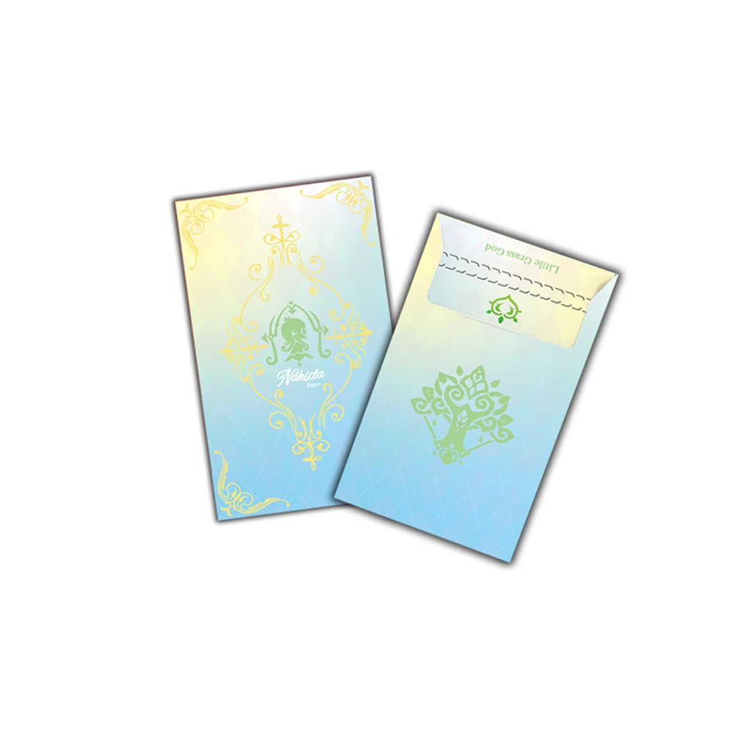 豆浆[创意]【提瓦特工坊第二弹】二创元神收藏水晶色纸（主播代拆）