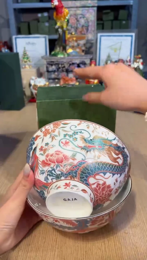 【闪购商品】杯102龙凤刺绣面碗套二