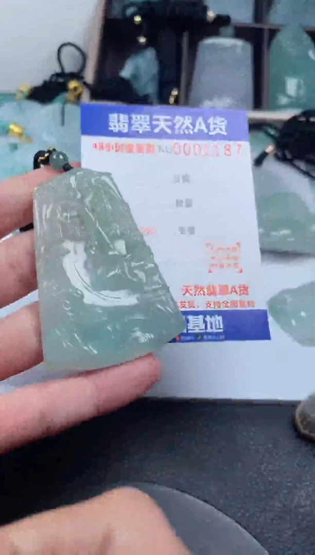 颈饰未镶嵌翡翠