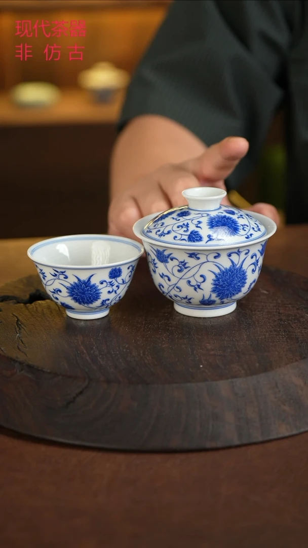 景德镇手工手绘杯
