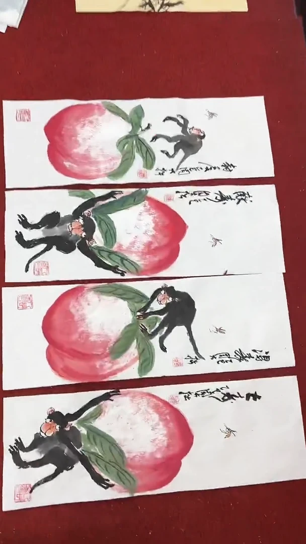 国画周大拙/国画/花鸟