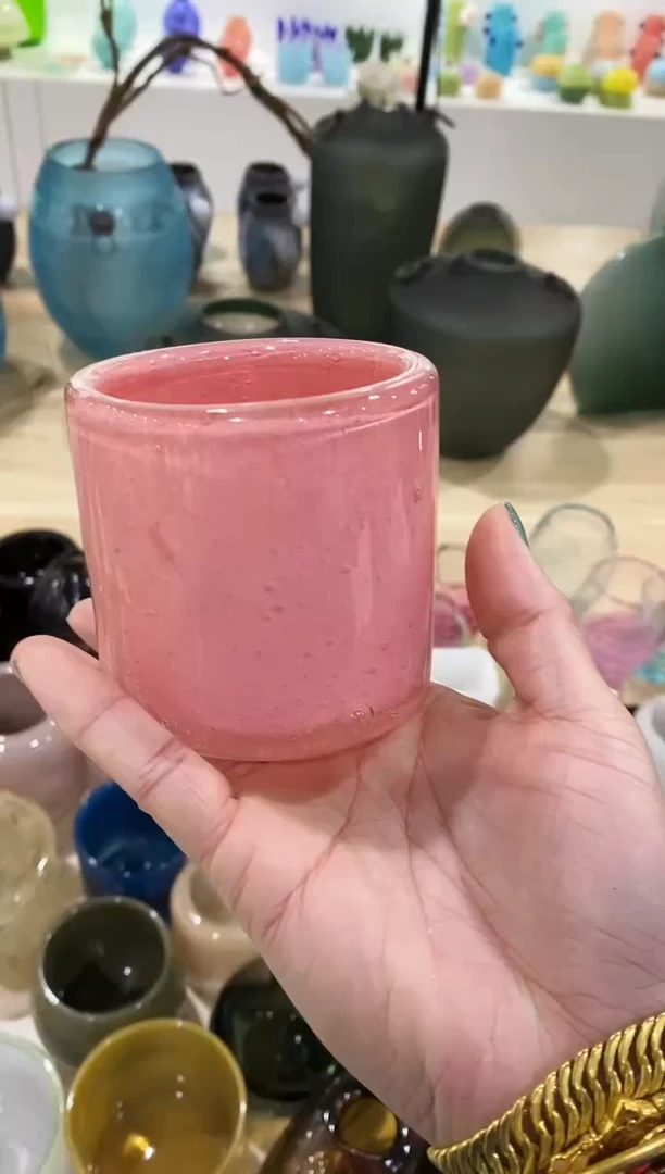 慕忆家手作琉璃花瓶