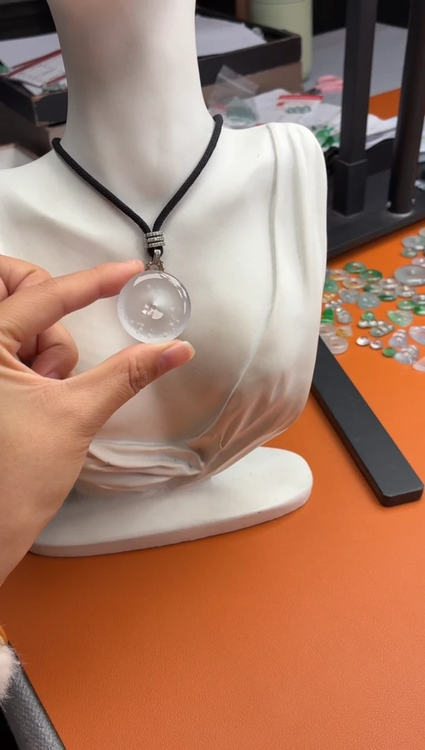 吊坠(不含链)未镶嵌翡翠4 平安扣 29.6 5.7