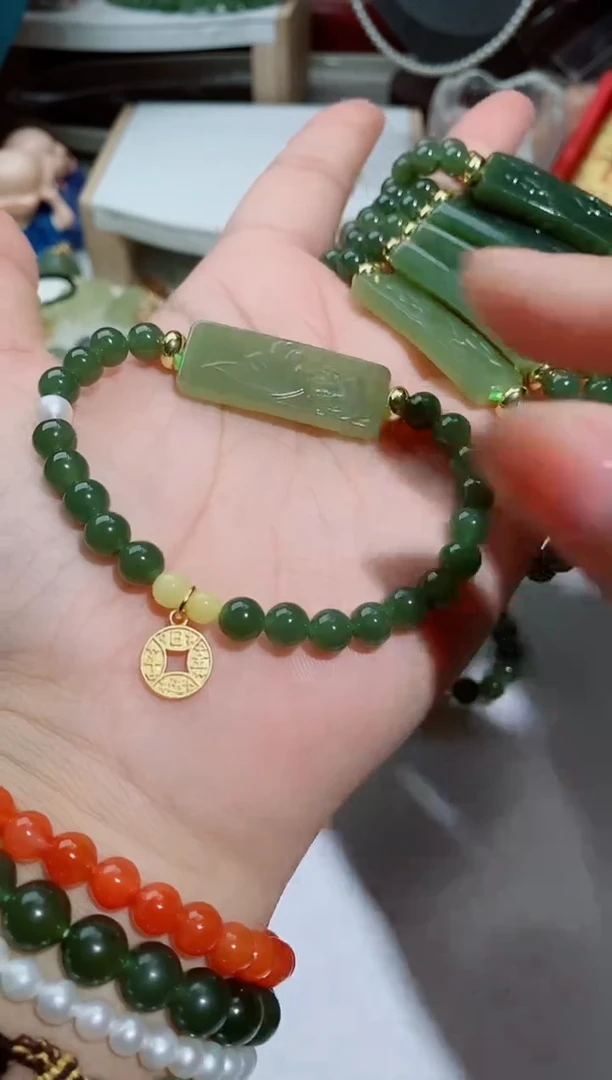 手链未镶嵌和田玉A12多样性发其一