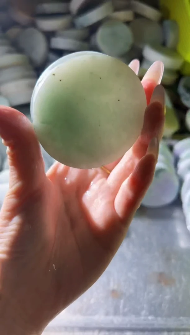 翡翠未镶嵌颈饰翡翠A货小蒋43
