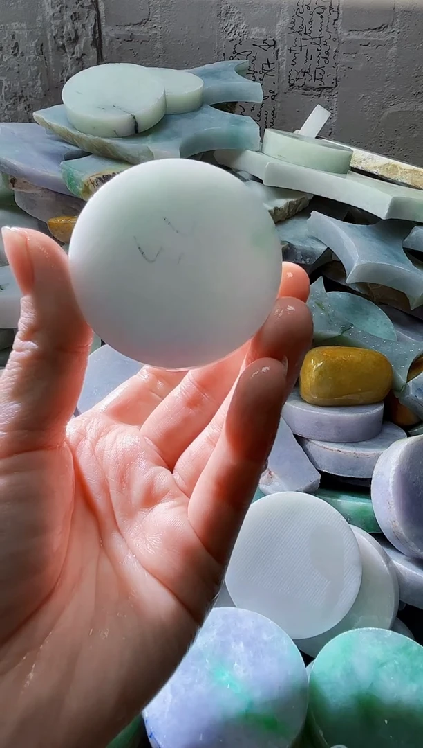 裸石翡翠天然翡翠A货玉 南 019