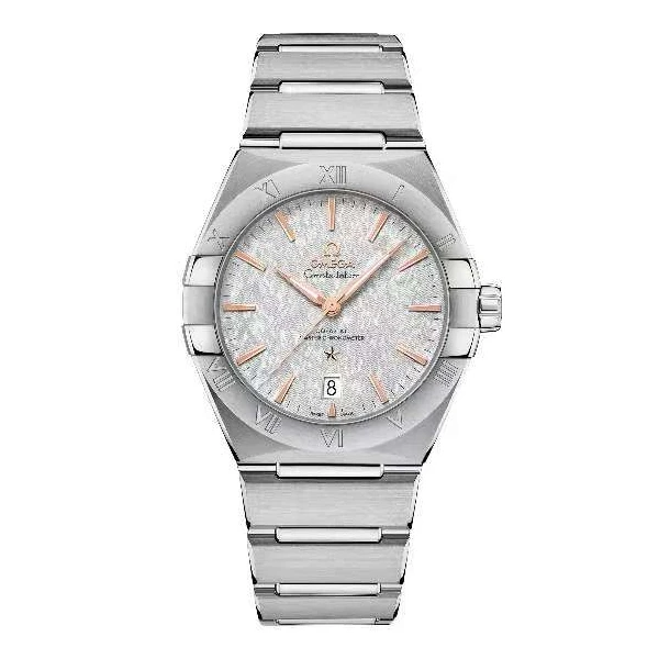 99新 Omega/欧米茄 星座系列/男士机械表/公价53600/39mm表径