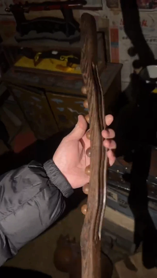 香榧木擀筋棒====