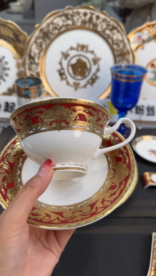 【闪购商品】瓷片1杯1碟  福利价  福利价