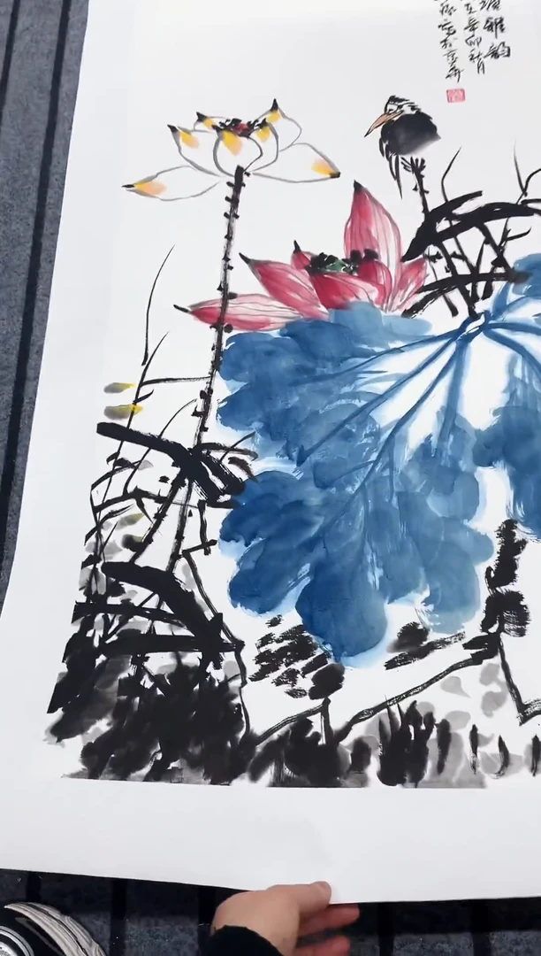 精品国画花鸟作品