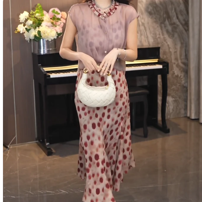 水朦胧收腰气质显瘦女装连衣裙