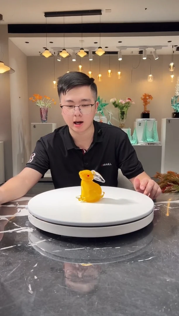 摆件巴比特美学-黄色玉兔