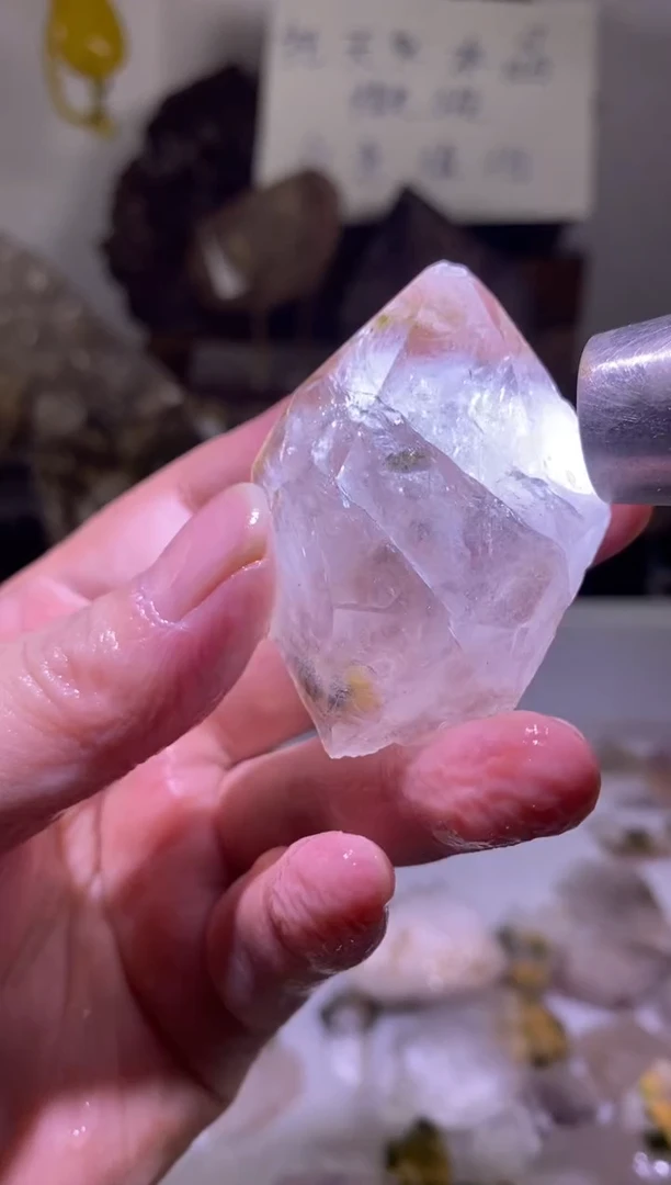 未镶嵌珠宝半成品水晶64号四川超七花园水晶
