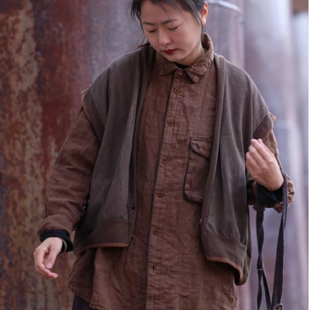 原沐分享 衣路走来 38409 马甲