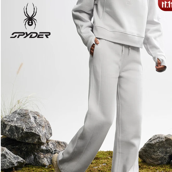 SPYDER蜘蛛防寒保暖抑菌抓绒面料运动休闲女士长裤25MF506W