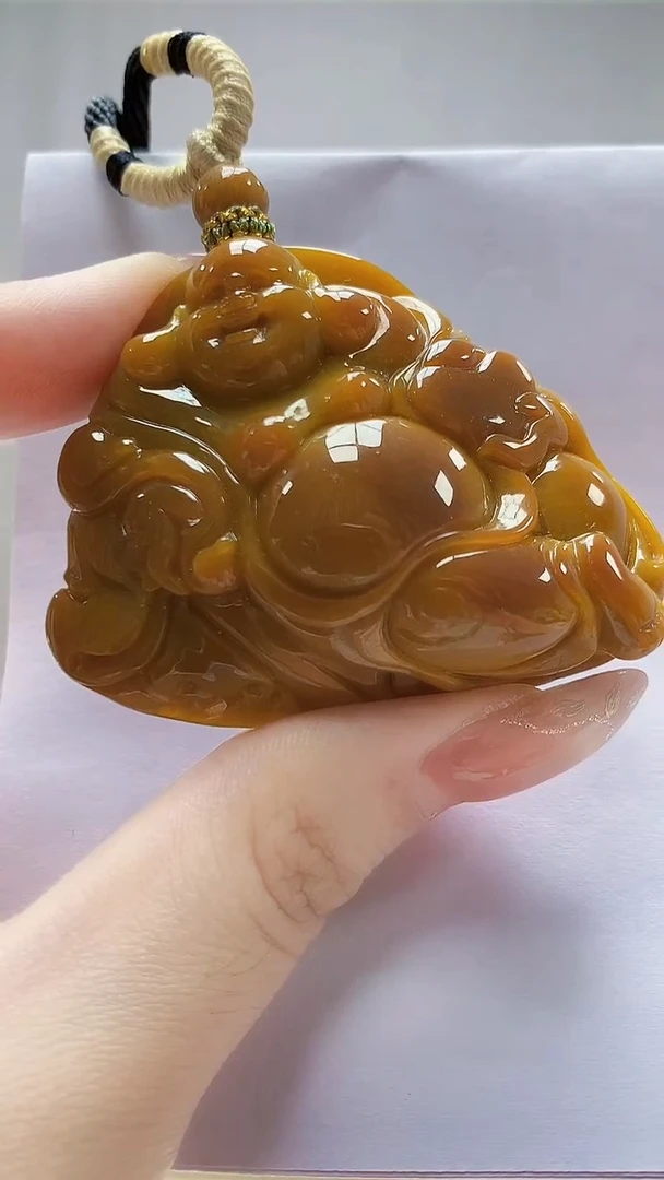 未镶嵌定制翡翠4898jw-毛货挂件181