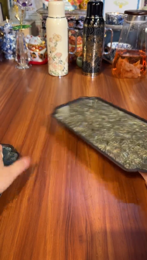 102金色螺钿干泡台