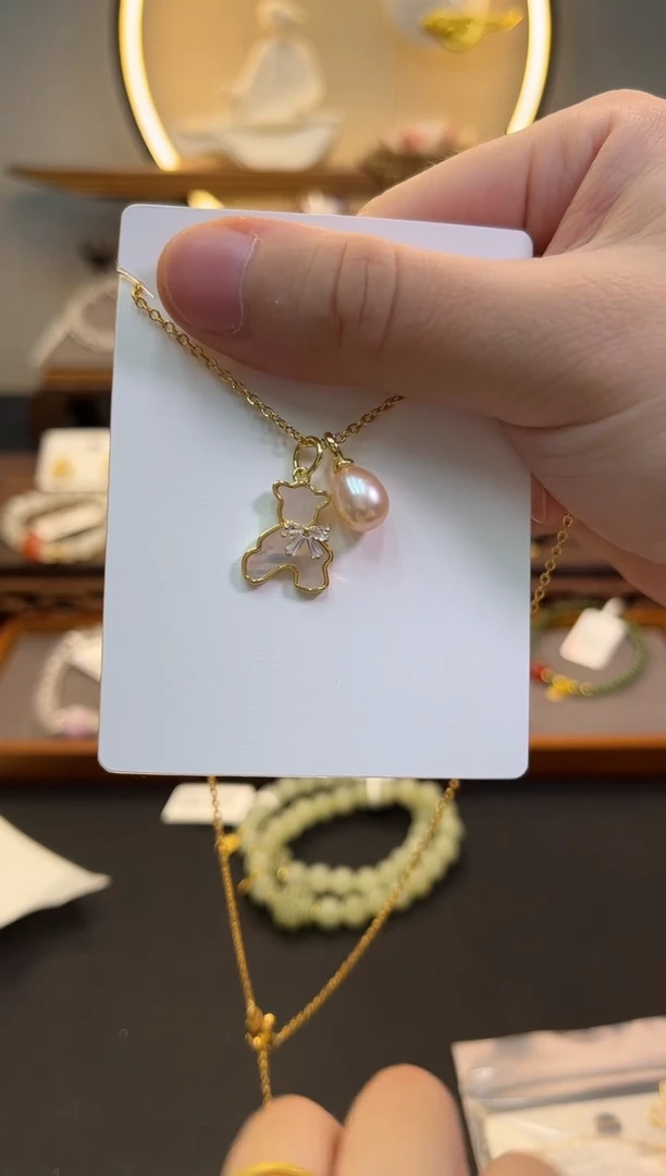 淡水珍珠未镶嵌颈饰J****?货号613
