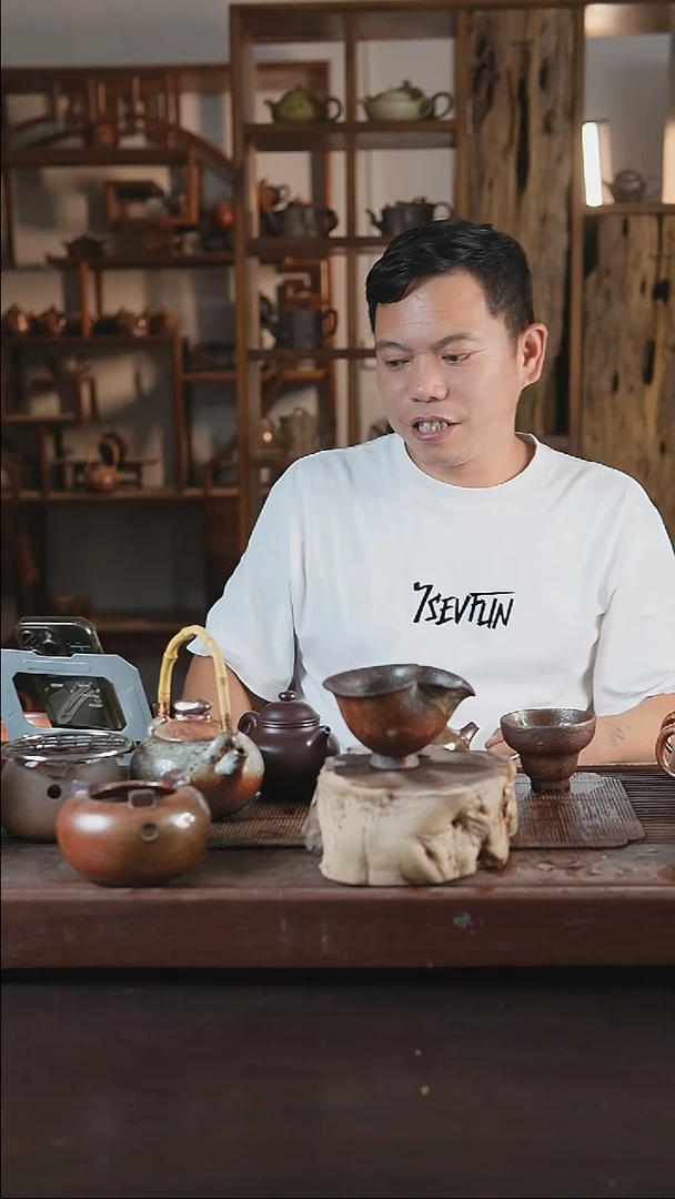 紫砂全手工用****0葫芦盖碗