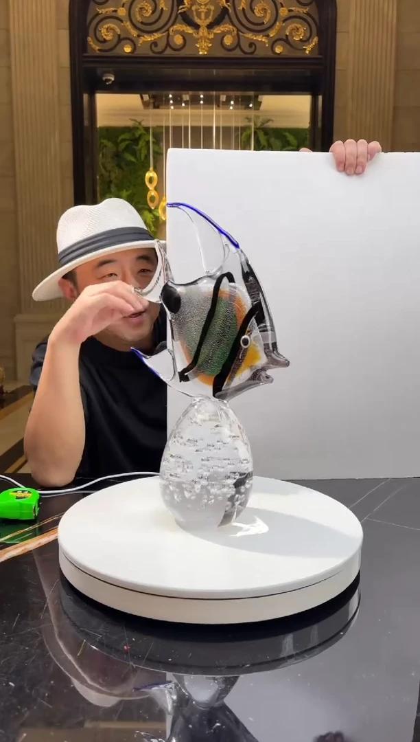 【闪购商品】茶宠AJ05175热带鱼艺术摆件