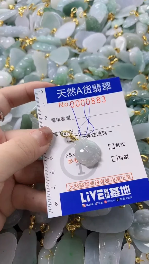 颈饰未镶嵌翡翠天然A货翡翠