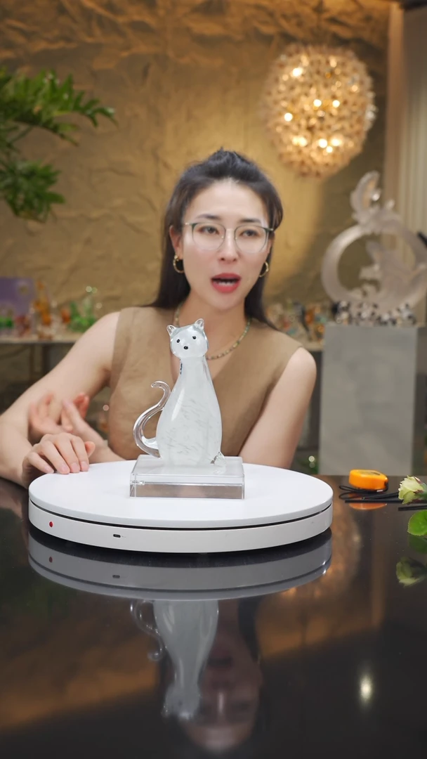 瓷片福利小猫摆件
