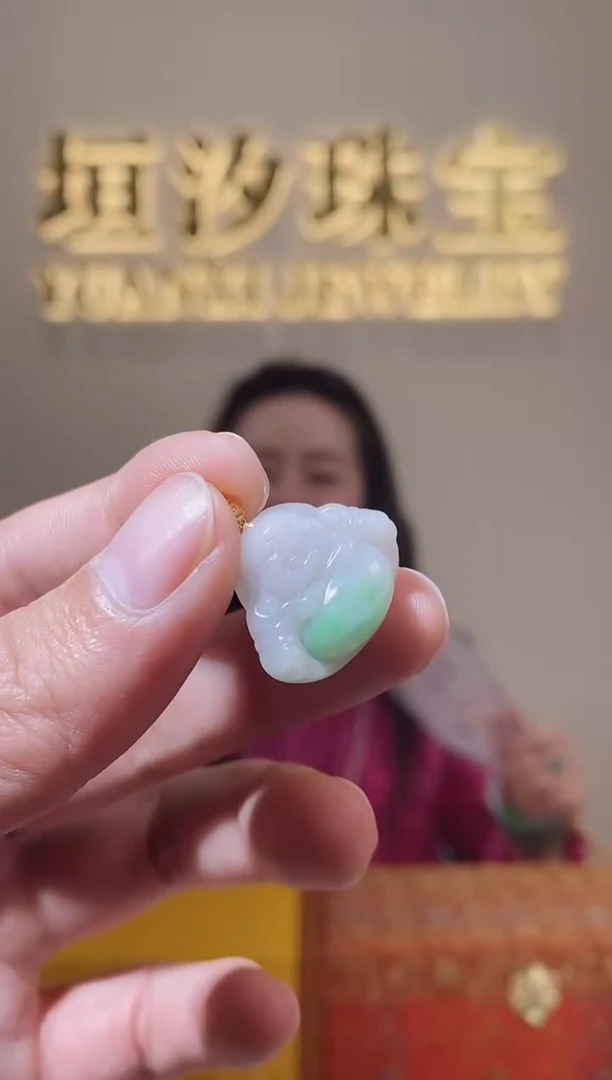 【闪购商品】翡翠颈饰未镶嵌天然A货翡翠