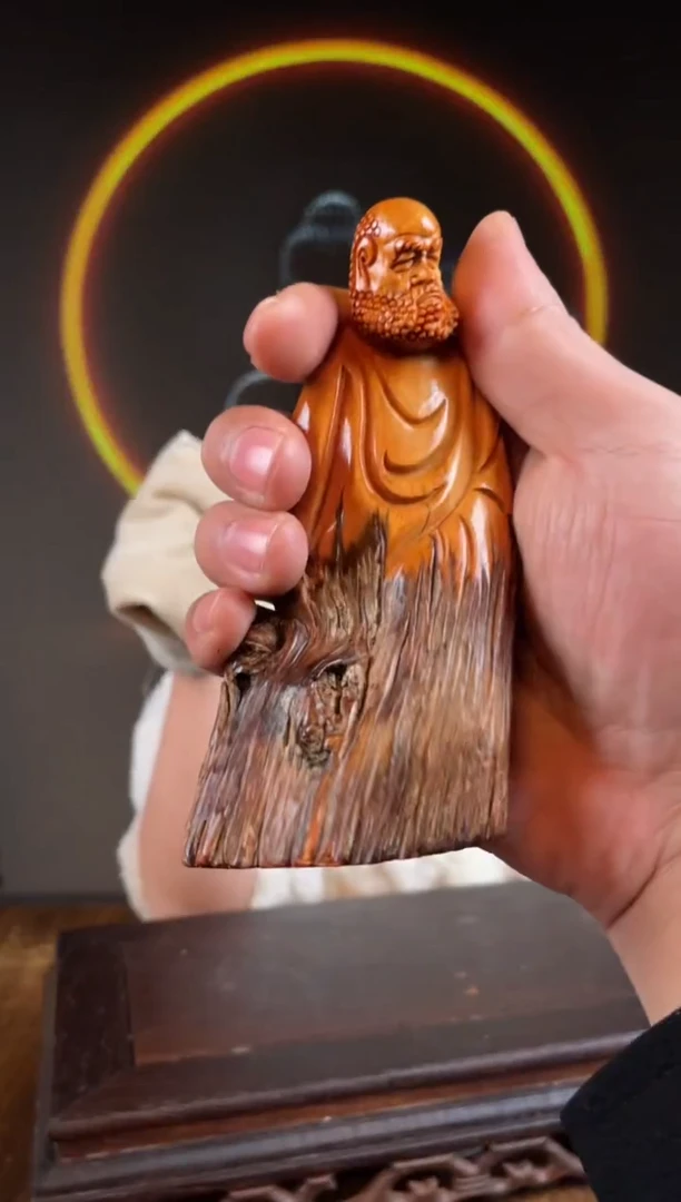 柏木（崖柏）手工摆件,先抢先得! 编号:315