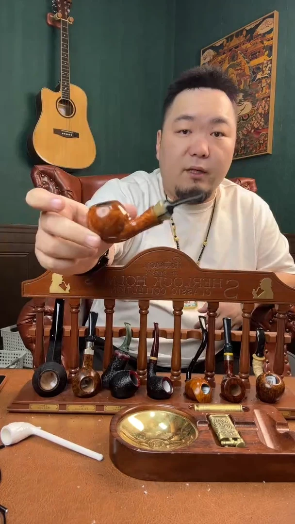 石楠木木雕款意大利进口石楠木烟斗