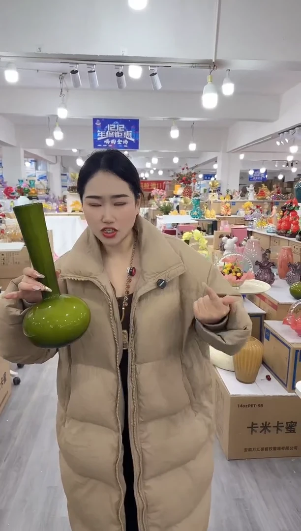 【闪购商品】琉璃昕洋花器G-品18