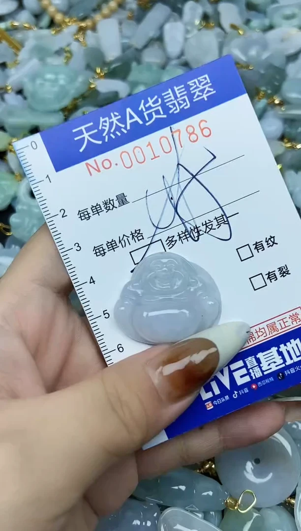 【闪购商品】翡翠颈饰未镶嵌天然A货翡翠