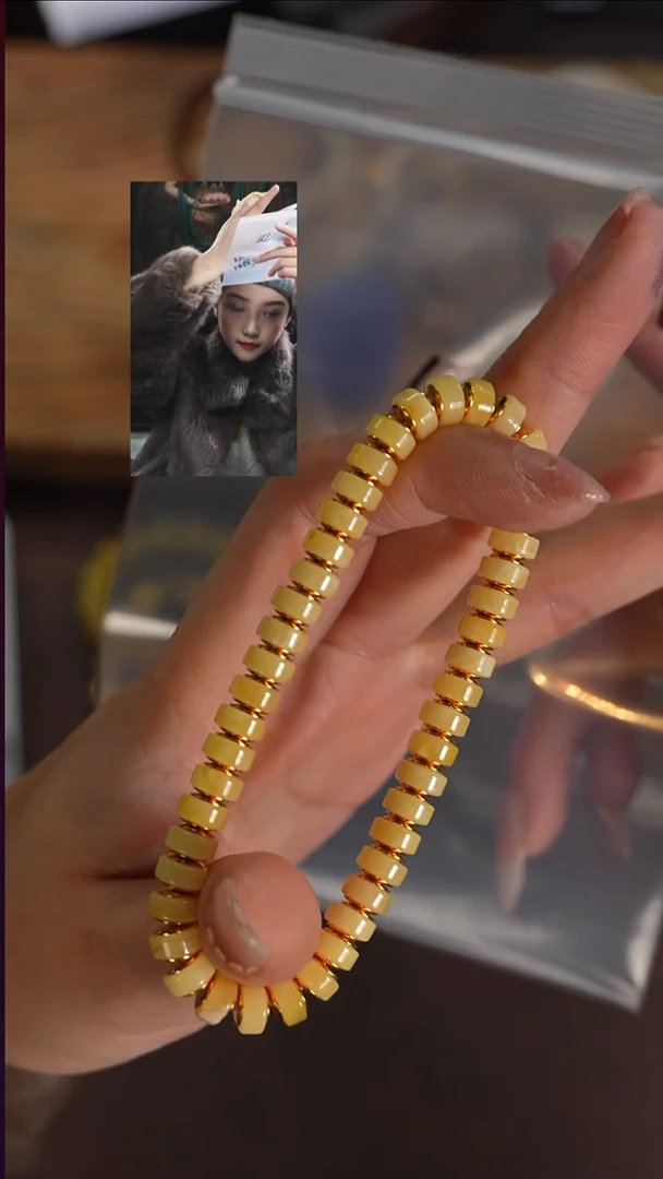 手串蜜蜡未镶嵌喜*～若雨臣品质回血