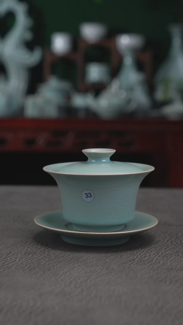 33号马蹄三才盖碗微瑕简包-二