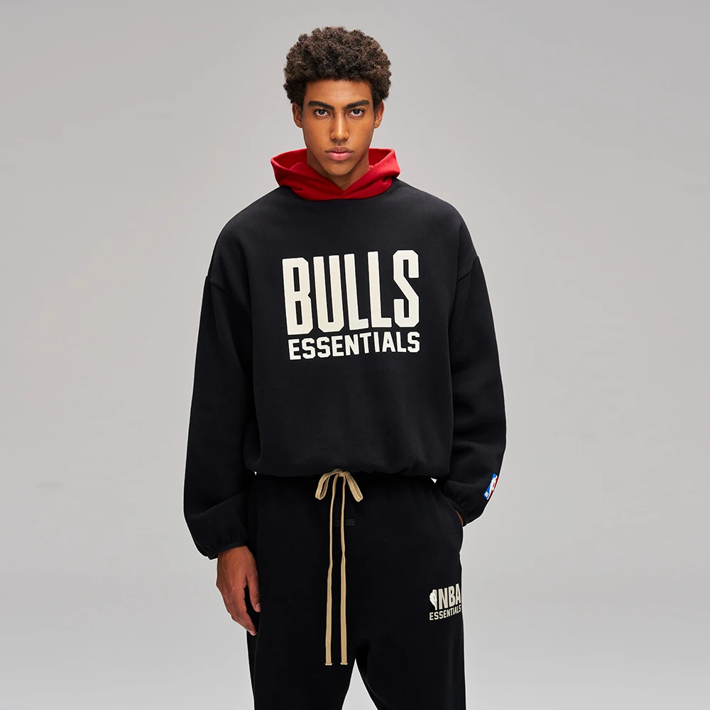 ESSENTIALS FEAR OF GOD 2025 NBA All Star-BULLS联名连帽卫衣