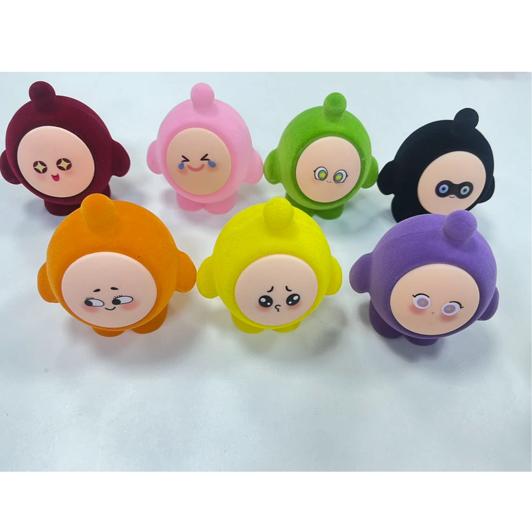 八音兔【镯姐】复制单亚克力植绒空心蛋仔diy摆件