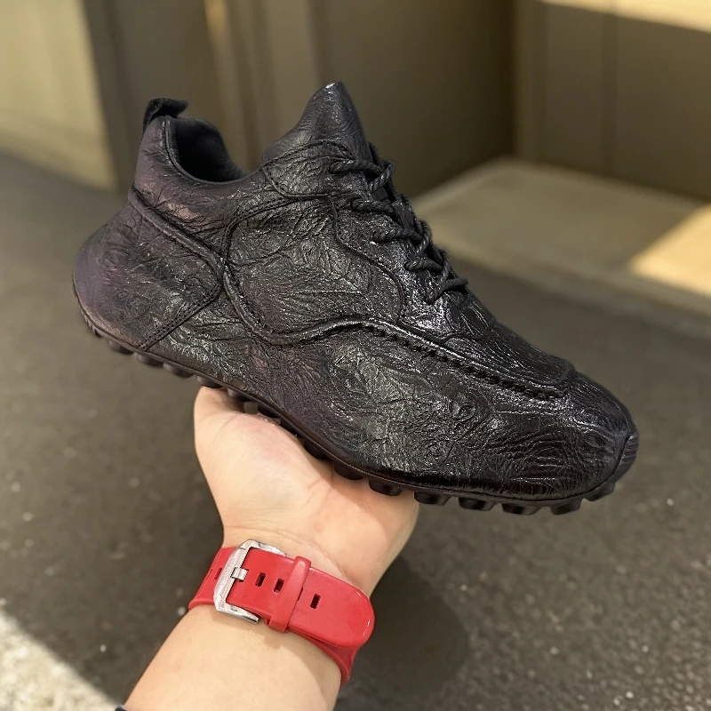 秋冬新品包跟包底休闲男鞋