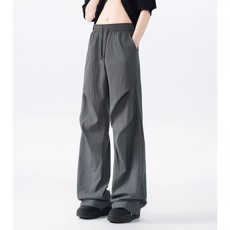 新新定制-男女同款夏季薄款工装户外机能登山长裤121017-大码