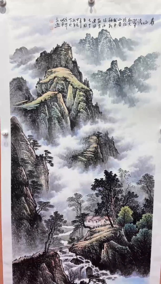 国画师立照老师国画作品