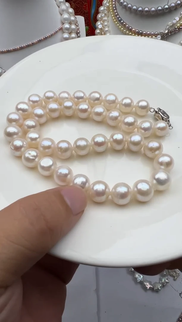 淡水珍珠未镶嵌颈饰1