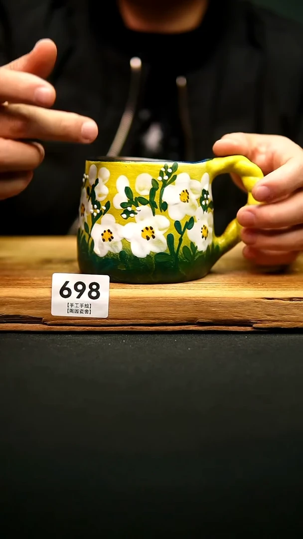 @@陶园瓷舍@@纯手工手绘@高温釉下彩