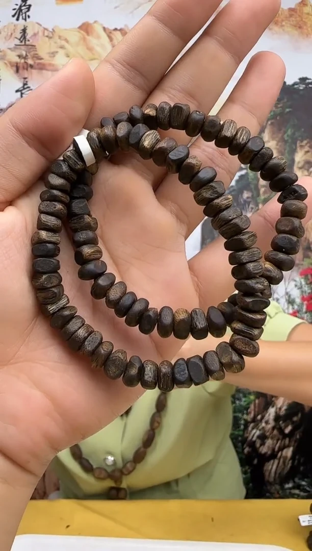 沉香沉香碎屑沉水白奇虫漏不规则珠卡9宠粉多样性发一条