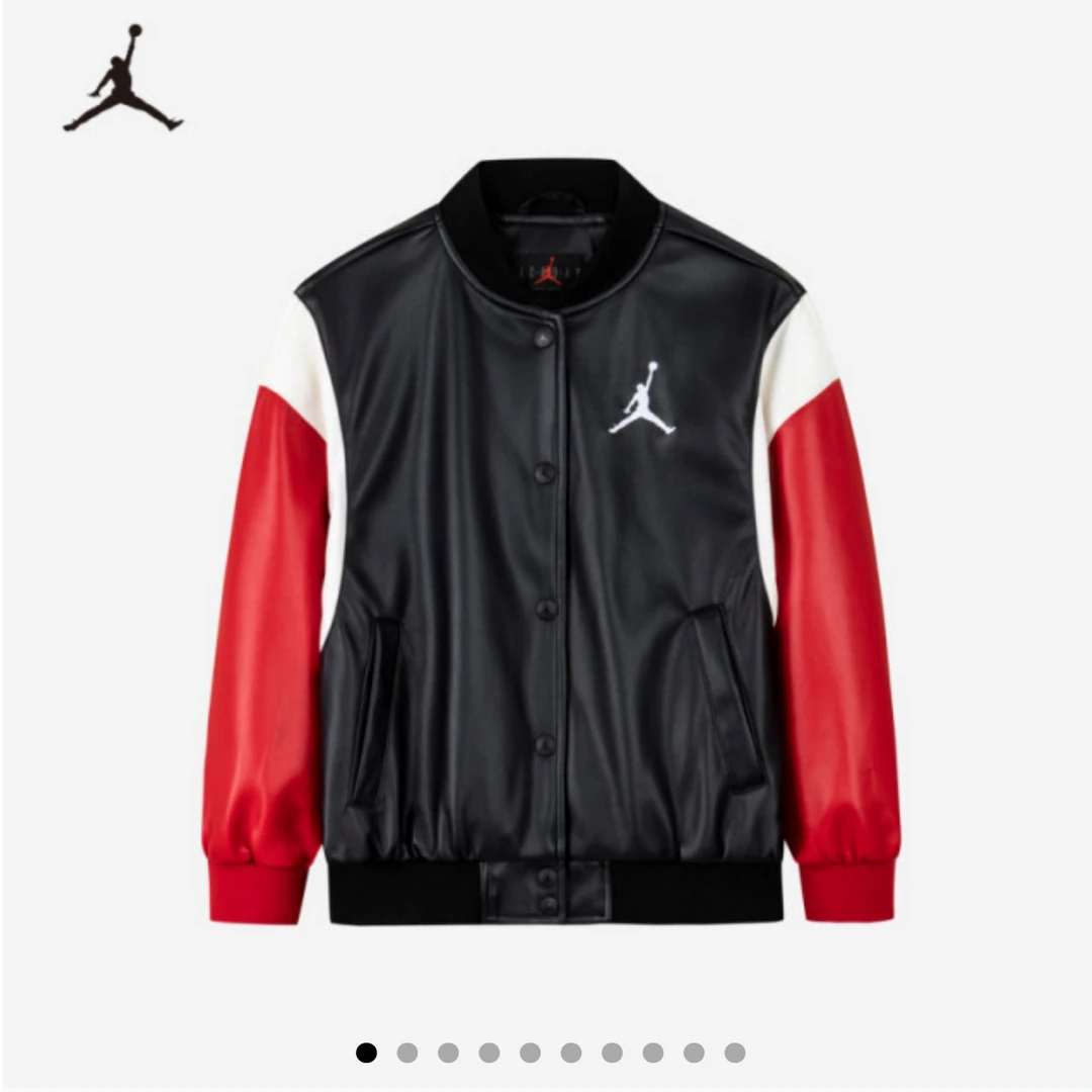 【官方旗舰】AIR JORDAN休闲时尚男女童门店新款儿童夹克外套C957