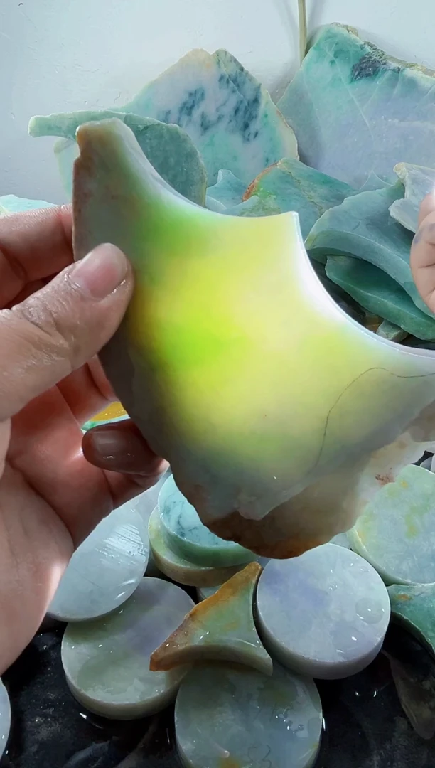 颈饰未镶嵌翡翠纯天然缅甸A货翡翠